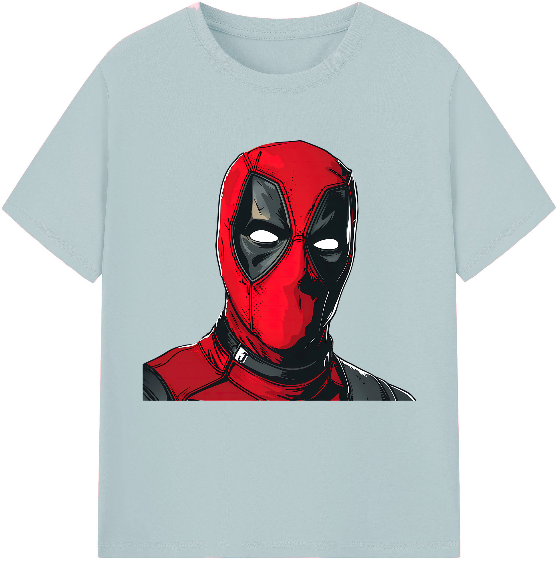 （画像用） Deadpool デッドプール 綿100％半袖Tシャツ（フロントプリント）